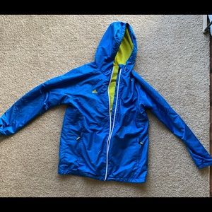 Adidas rain jacket (L)